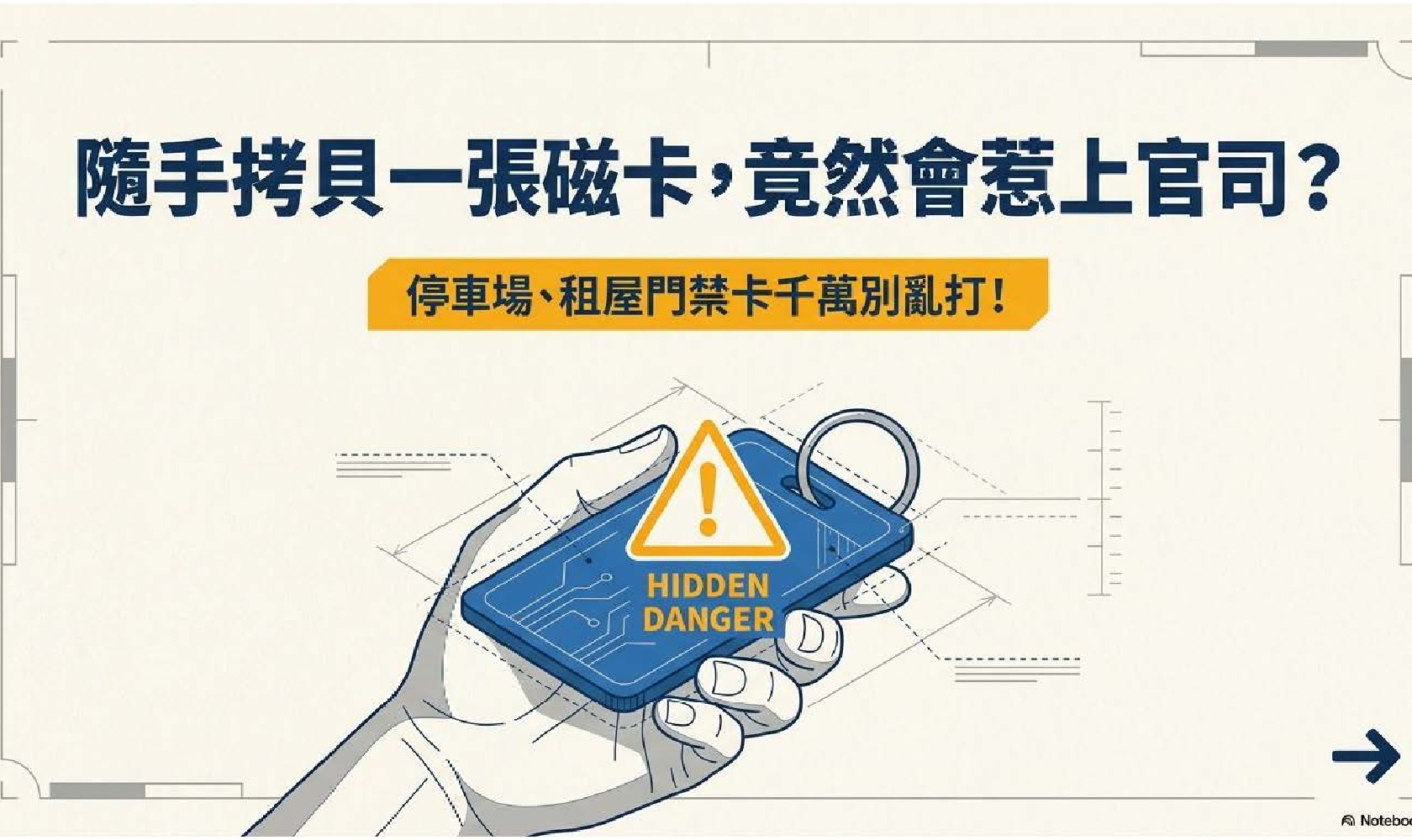 【法律小常識】拷貝門禁卡沒事？別讓順手的科技小聰明，讓你惹上刑事官司！